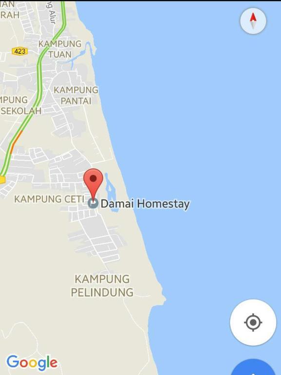 Damai Homestay Pantai Pelindung Kuantan Exterior foto